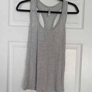 Fabletics Light Gray Women's Tank Top